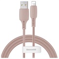 Baseus Colorful USB 2.0 / Lightning kábel CALDC-04 - 1,2 m - rózsaszín