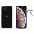 iPhone 11 tok 2x edzett üveg kijelzővédő fóliával