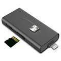 Ksix iMemory Extension Lightning / USB microSD kártyaolvasó - iPhone, iPod, iPad