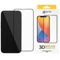 Prio 3D iPhone 13 Pro Max/14 Plus edzett üveg képernyővédő fólia - 9H - fekete