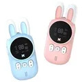 Rabbit Design Kids Walkie Talkie XJ11 - kék és rózsaszín