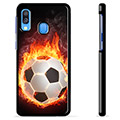 Samsung Galaxy A40 védőburkolat - Football Flame
