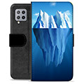 Samsung Galaxy A42 5G Premium Wallet tok - Iceberg