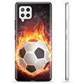 Samsung Galaxy A42 5G TPU tok - Football Flame