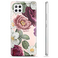 Samsung Galaxy A42 5G TPU tok – romantikus virágok