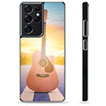 Samsung Galaxy S21 Ultra 5G védőburkolat - gitár
