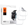 Spigen Neo Flex Apple Watch Series 9/8/SE (2022)/7/SE/6/5/4 Képernyővédő Fólia - 41mm, 40mm - 3 db.