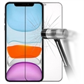 iPhone 12/12 Pro Edzett Üveg Képernyővédő Fólia - 9H, 0.2mm - Fekete Él