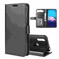 Motorola Moto E6s pénztárca tok támasztékkal - fekete