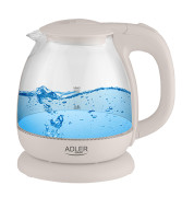 Adler AD 1283C Vízforraló üveg elektromos 1.0L