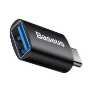 Baseus Ingenuity USB-C USB-A adapterre OTG ZJJQ000001 - Fekete