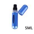Mini Hordozható Parfüm Spray Palack - 5ml - Kék