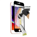 6D teljes borítású iPhone 7 / iPhone 8 edzett üveg képernyővédő fólia - fekete
