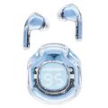 ACEFAST T8 / AT8 Crystal (2) színes Bluetooth fülhallgató könnyű, vezeték nélküli fejhallgató munkához - Kék
