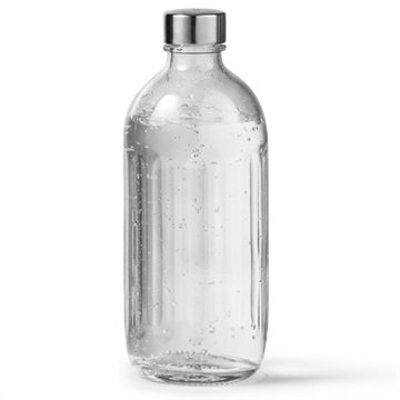 Aarke Glass Bottle Pro - 800ml - Átlátszó / Acél