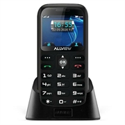 Allview D3 Senior telefon SOS-sel - 3G, Dual SIM - Fekete