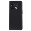 Ujjlenyomat-mentes Matt OnePlus 10 Pro TPU Tok - Fekete