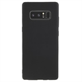 Ujjlenyomat-mentes Matt Samsung Galaxy Note8 TPU Tok - Fekete