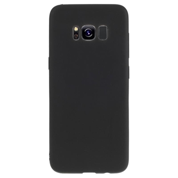 Ujjlenyomat-mentes Matt Samsung Galaxy S8 TPU Tok - Fekete