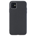 Ujjlenyomat-mentes Matt iPhone 11 Pro Max TPU Tok - Fekete