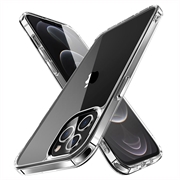 iPhone 12 Pro Max Anti-Shock Hibrid Tok - Átlátszó