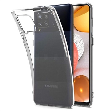 Csúszásgátló Samsung Galaxy A42 5G TPU tok - átlátszó