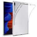 Csúszásgátló Samsung Galaxy Tab S7+/S8+ TPU tok - átlátszó