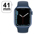 Apple Watch 7 WiFi MKN13FD/A - alumínium, Abyss Blue sportpánt, 41 mm
