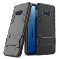 Armour Series Samsung Galaxy S10e hibrid tok állvánnyal - fekete