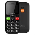 Artfone CS181 Senior telefon - Dual SIM, SOS - Fekete
