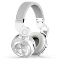 BLUEDIO T2+ Vezeték nélküli Bluetooth 4.1 mikrofonos sztereó fejhallgató fülhallgató - fehér színben