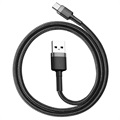 Baseus Cafule USB 2.0 / Type-C kábel CATKLF-AG1 - 0,5 m - fekete / szürke