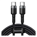 Baseus Cafule USB-C kábel - 2 m - szürke / fekete
