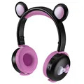 Bear Ear Bluetooth fejhallgató BK7 LED-del