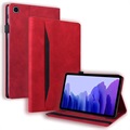 Üzleti stílusú Samsung Galaxy Tab A7 10.4 (2020) Smart Folio tok – piros