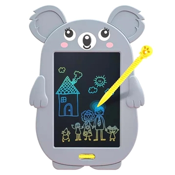 Rajzfilm Alakú LCD Írótábla Gyerekeknek - 8.5" - Koala