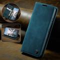 Samsung Galaxy A40 Caseme 013 Sorozatú Pénztárca Tok - Kék