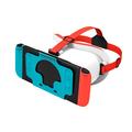 DEVASO VR headset Nintendo Switch játékkonzolhoz Hőelvezető műanyag fejpántos VR szemüveg - Fehér / Kék
