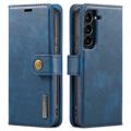 DG.Ming Samsung Galaxy S23 5G levehető pénztárca bőr tok - Kék
