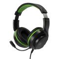 Deltaco GAM-128 vezetékes játék headset - Fekete / Zöld