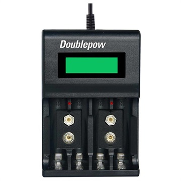 Doublepow DP-UK95 többfunkciós gyors USB akkumulátortöltő - AA/AAA/9V