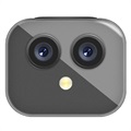 Kétlencsés WiFi Mini Akciókamera / Biztonsági Kamera D3 - Fekete