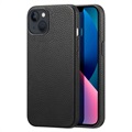 Dux Ducis Roma Premium iPhone 13 bőrbevonatú tok - fekete
