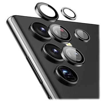 ESR Samsung Galaxy S22 Ultra 5G kamera lencsevédő - fekete