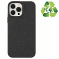 Eco Nature iPhone 14 Pro Max Hibrid Tok - Fekete