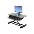 Ergotron WorkFit-Z Mini Sit-Stand Desktop állóasztal átalakító - fekete