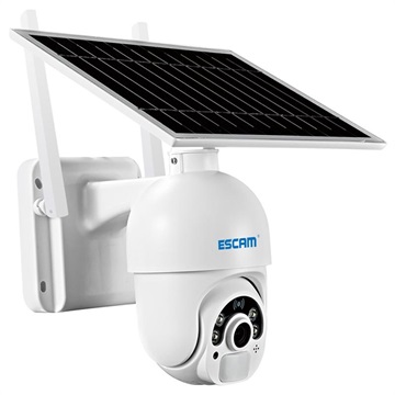 Escam QF250 napenergiával működő térfigyelő kamera - 1080p, WiFi - fehér
