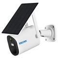 Escam QF290 vízálló napenergiával működő biztonsági kamera - fehér