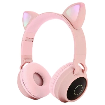 Összecsukható Bluetooth Cat Ear gyerekfejhallgató