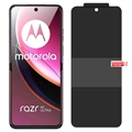 Motorola Razr 40 Ultra Teljes Fedésű TPU Képernyővédő Fólia - Adatvédelem